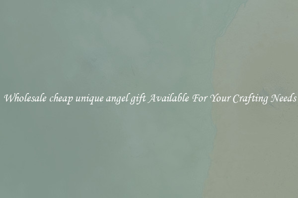Wholesale cheap unique angel gift Available For Your Crafting Needs