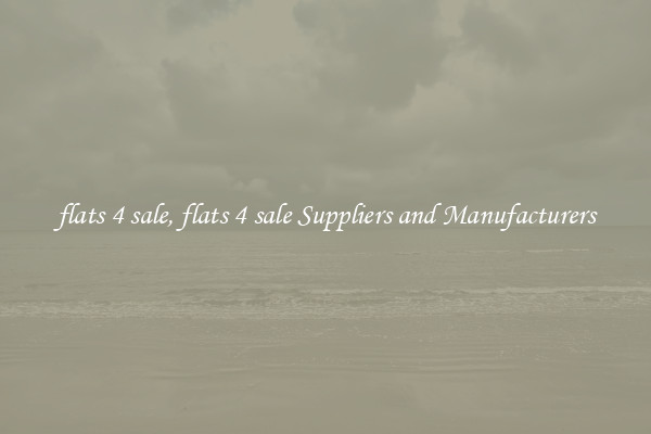 flats 4 sale, flats 4 sale Suppliers and Manufacturers