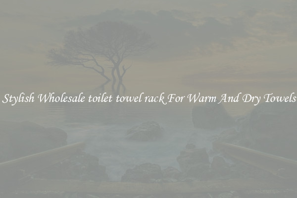 Stylish Wholesale toilet towel rack For Warm And Dry Towels