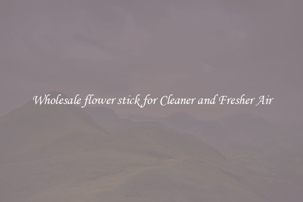 Wholesale flower stick for Cleaner and Fresher Air