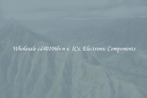 Wholesale cd40106bcn ic ICs, Electronic Components