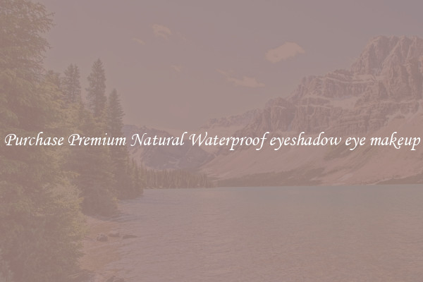 Purchase Premium Natural Waterproof eyeshadow eye makeup